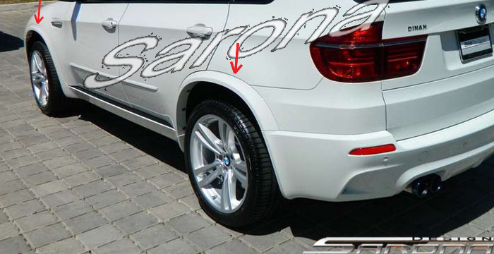 Custom BMW X5  SUV/SAV/Crossover Fender Flares (2007 - 2011) - $690.00 (Part #BM-002-FF)